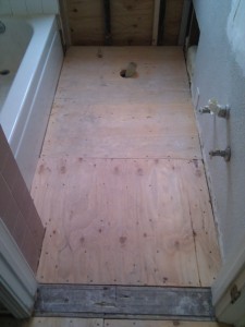 Subfloor - After        